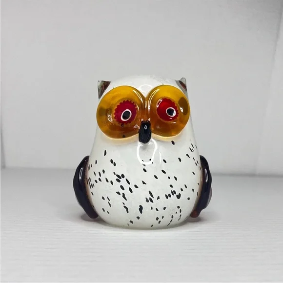 Art Glass Owl Home Accent - Picture 5 of 9